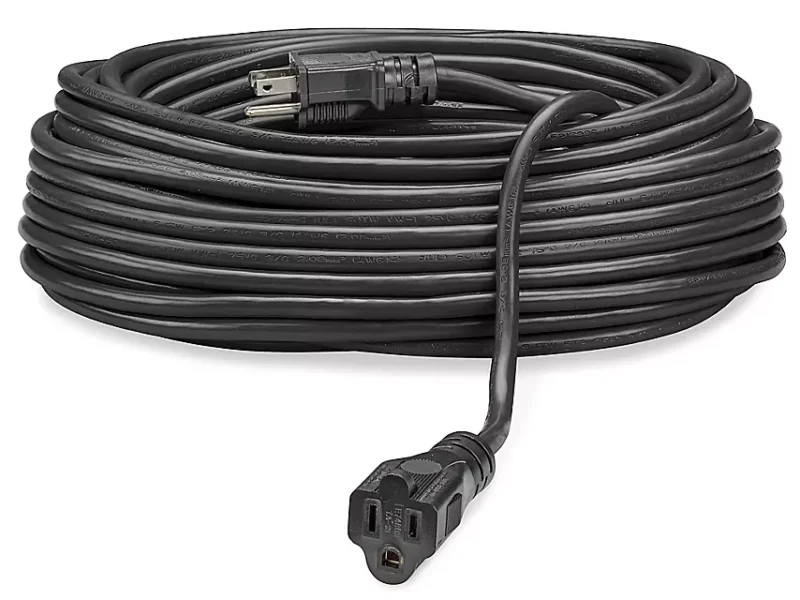 50 Ft Black Extension Cord