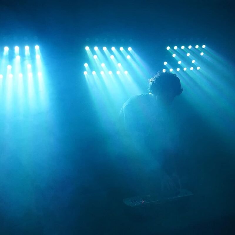 Rockville Stage Matrix 36 RGB 6x6 Tri-Colored LED Matrix Blinder Lights,